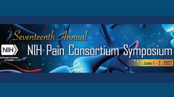 Banner advertising the 17th annual NIH Pain Consortium Symposium